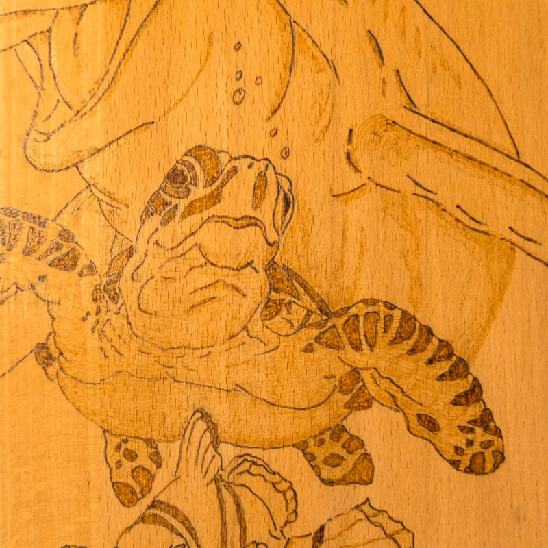 Chopping board, Sea creatures