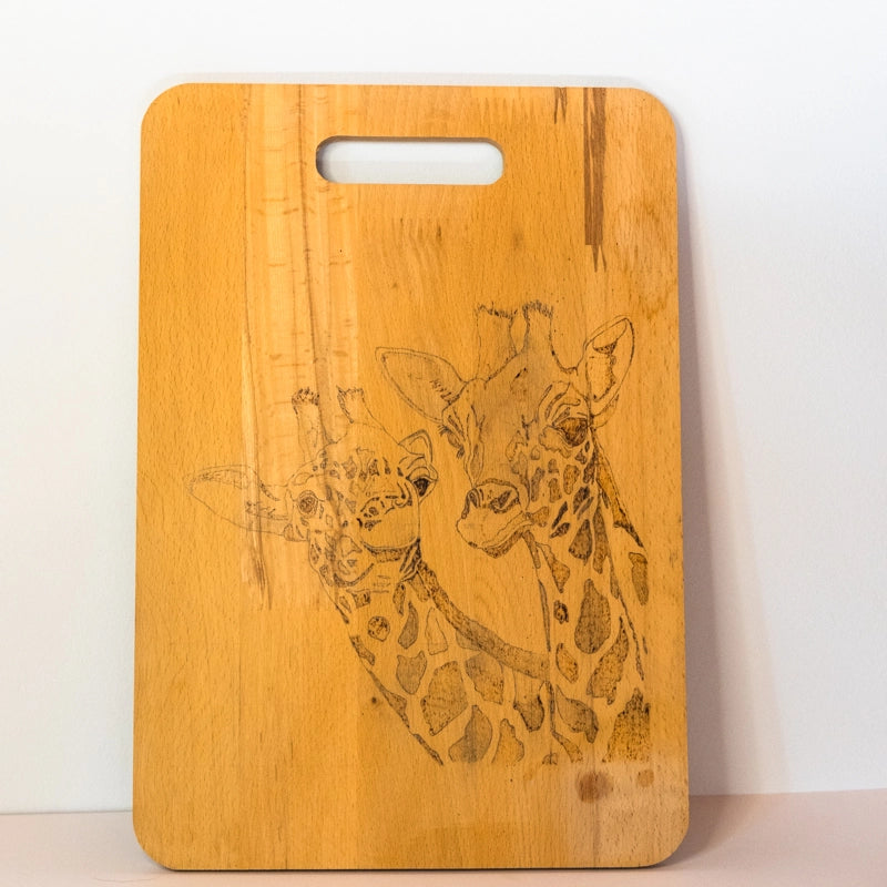Chopping board, Giraffes