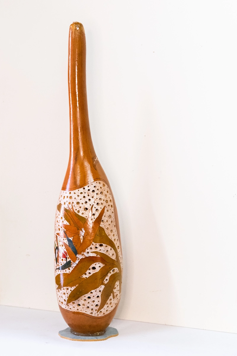 Gourd lamp Hummingbird