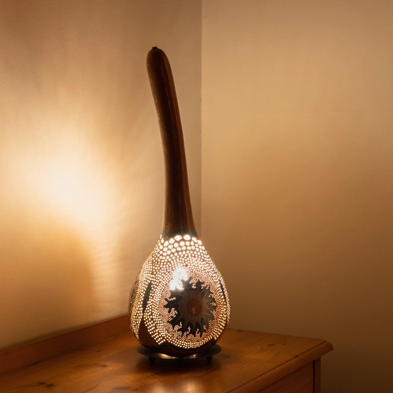 Gourd lamp, decreasing circles