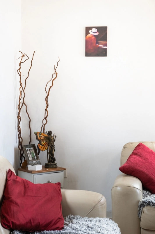 Musicians in hats - Piano