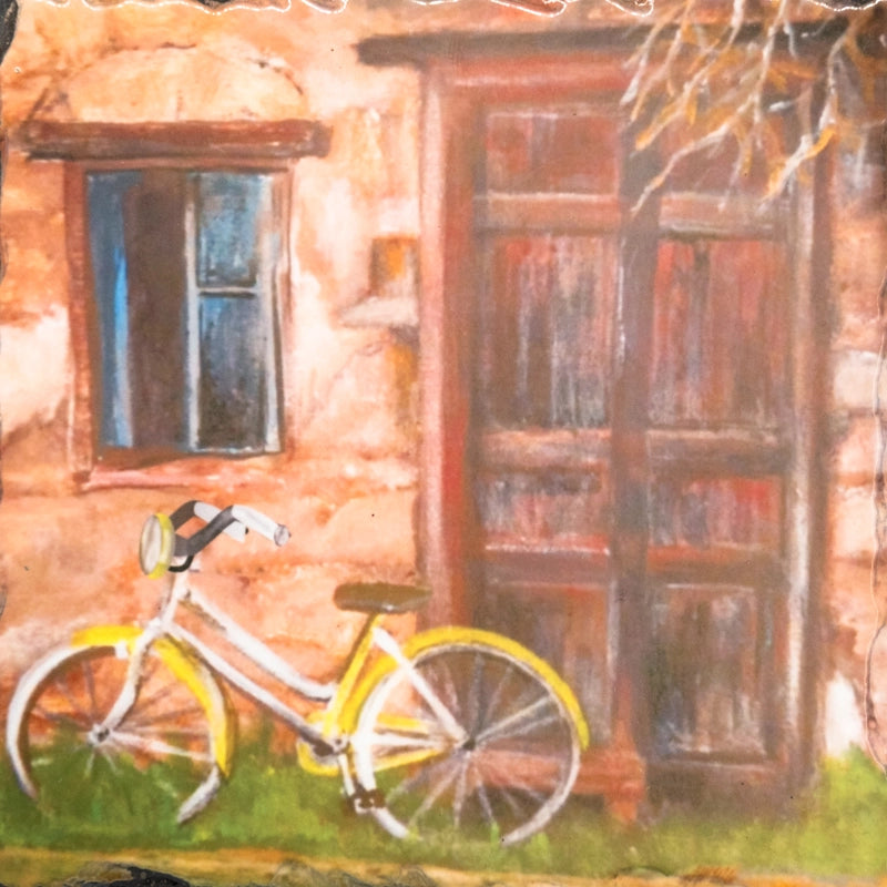 Yellow bike