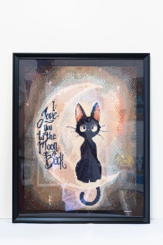 “I love you to the moon & back” - diamond -painting
