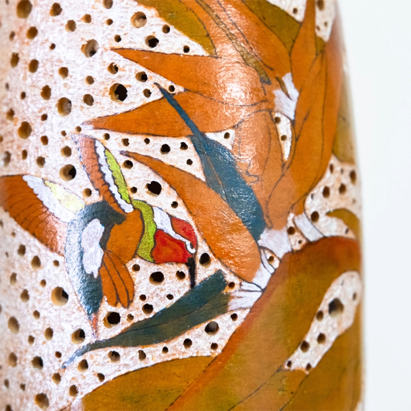 Gourd lamp Hummingbird