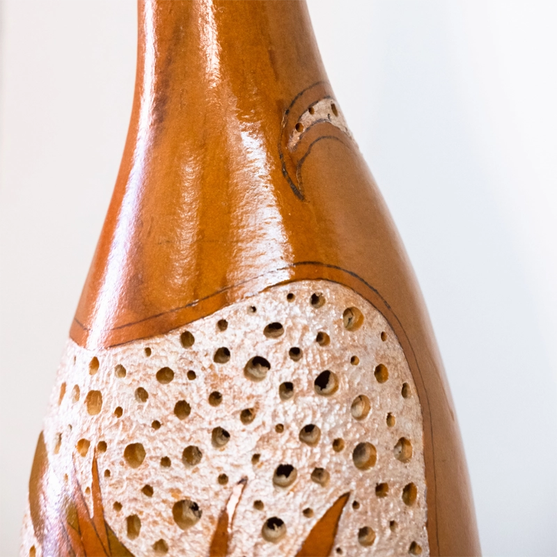 Gourd lamp Hummingbird