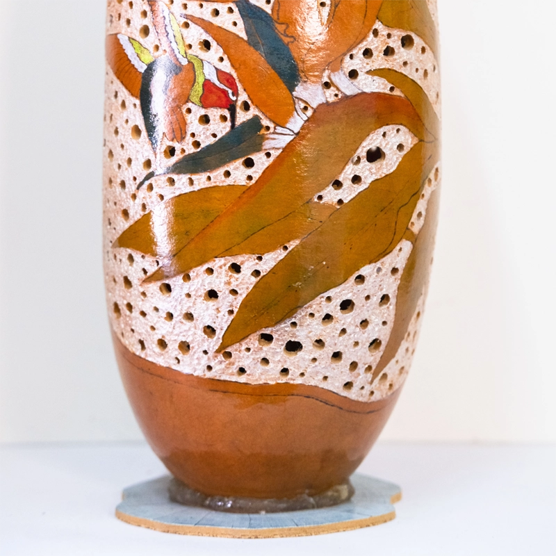 Gourd lamp Hummingbird