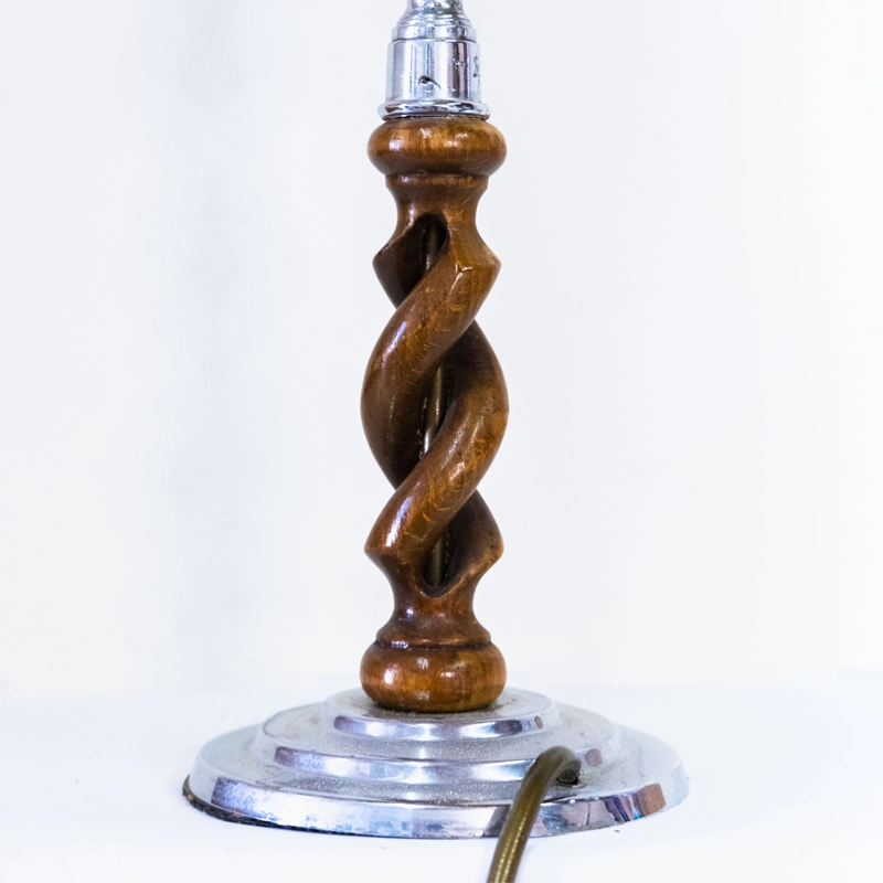 Gourd lamp, tall abstract