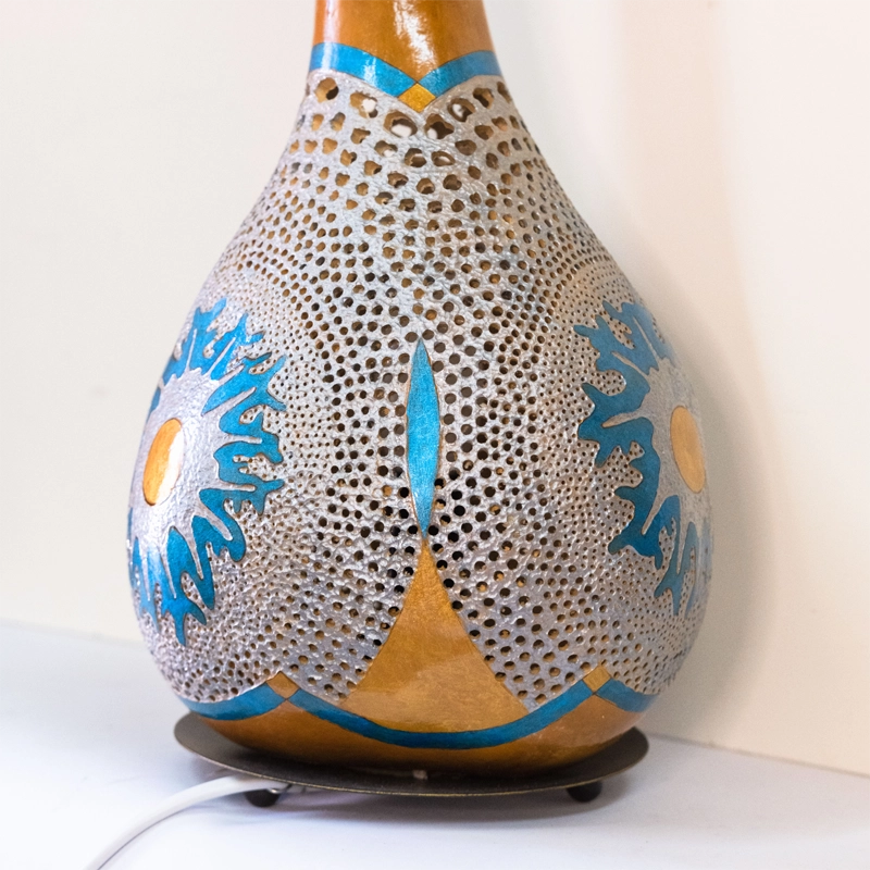 Gourd lamp, decreasing circles