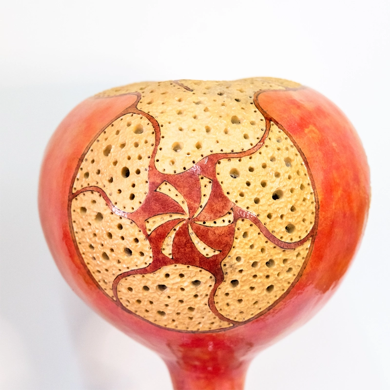 Gourd lamp, red delight