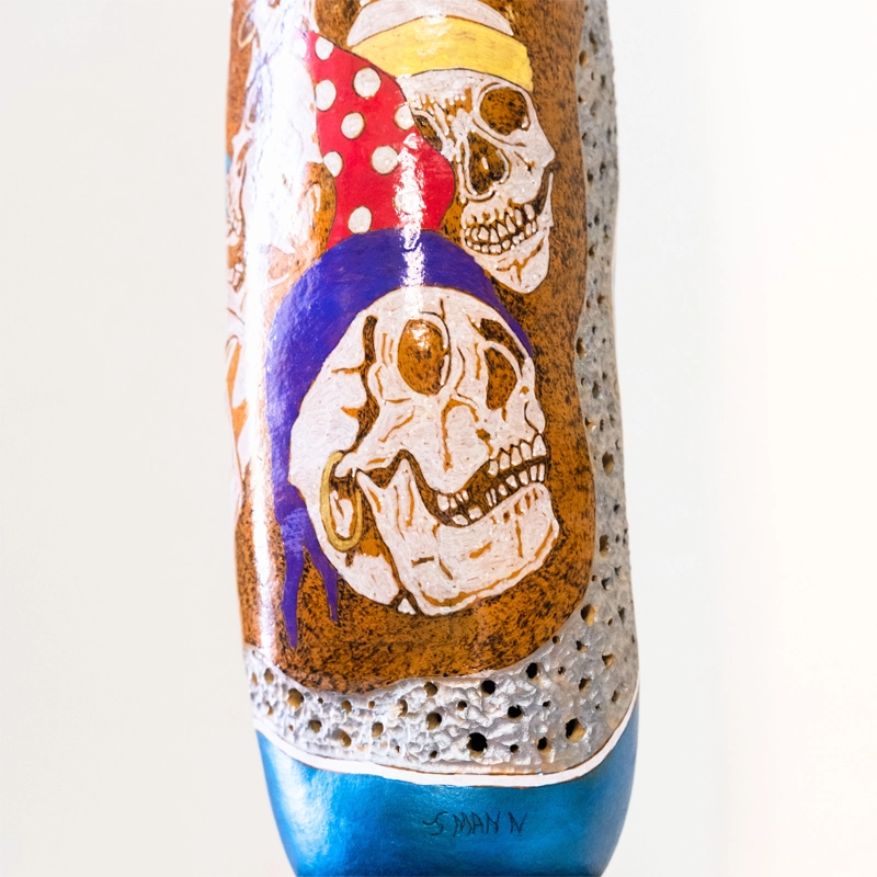 Gourd lamp, Cypriot pirates