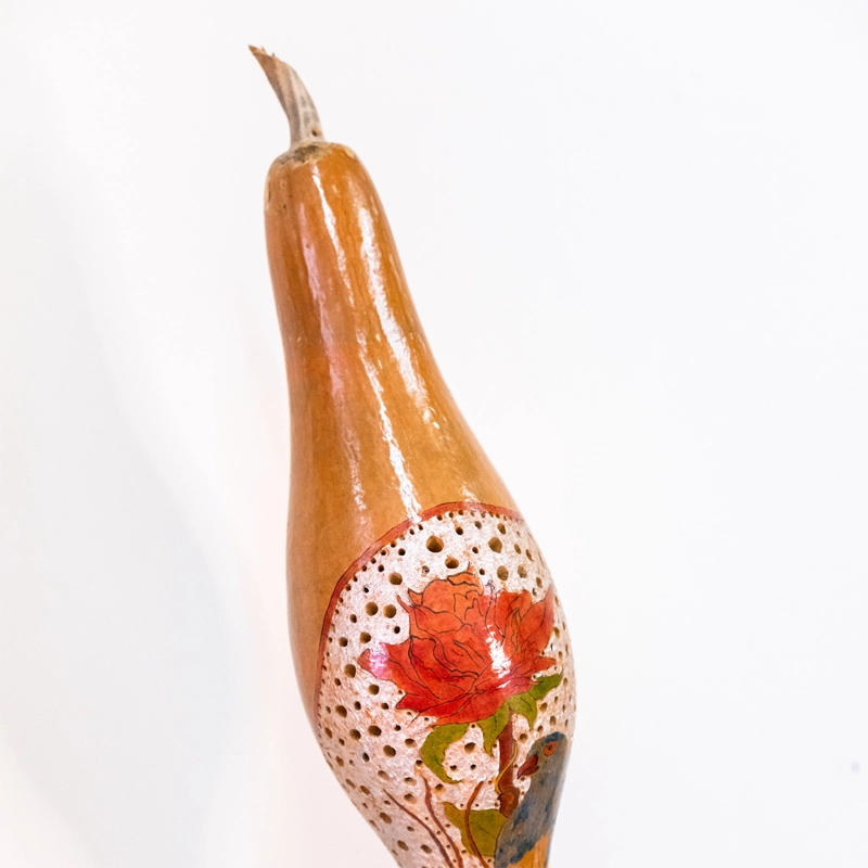 Gourd lamp, time for a snack