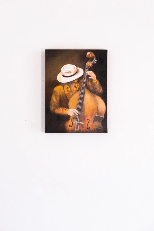 Musicians in Hats - Bass