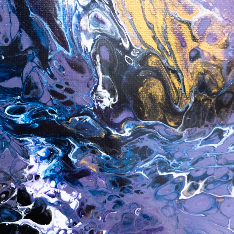 Original acrylic pour painting