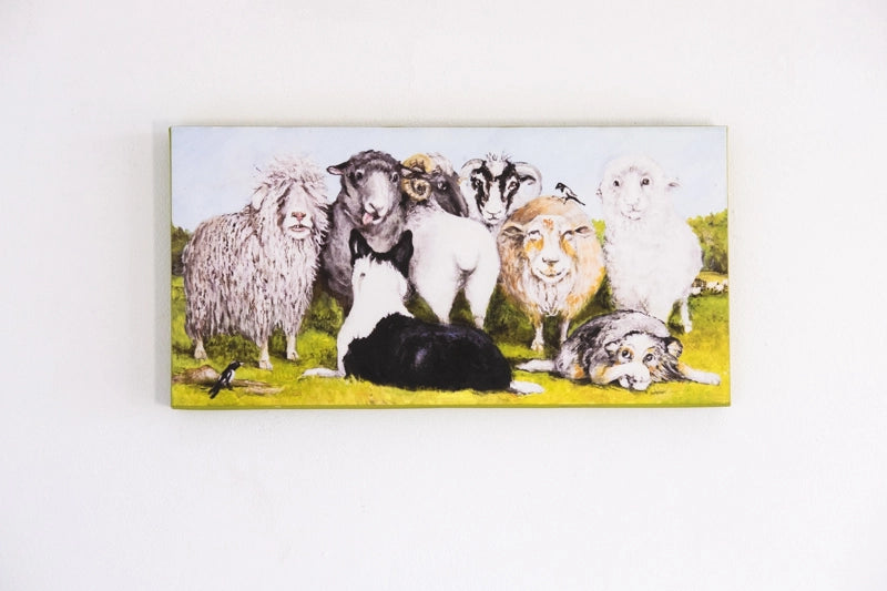 Humorous take on sheep and dogs