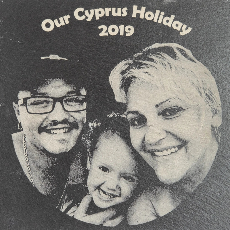 Laser Engraved Slate Plaque