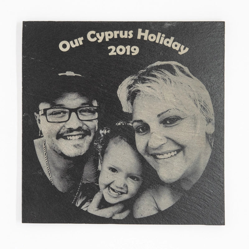 Laser Engraved Slate Plaque